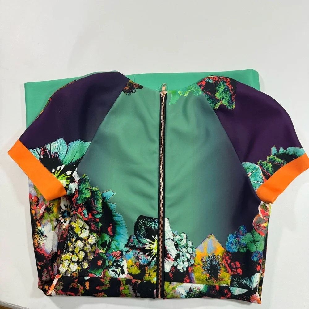 Milly floral scuba
